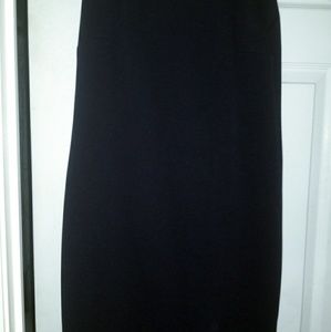 Navy blue career dress